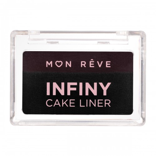 Mon Reve Infiny Cake Liner 01 Black & Brown 3gr